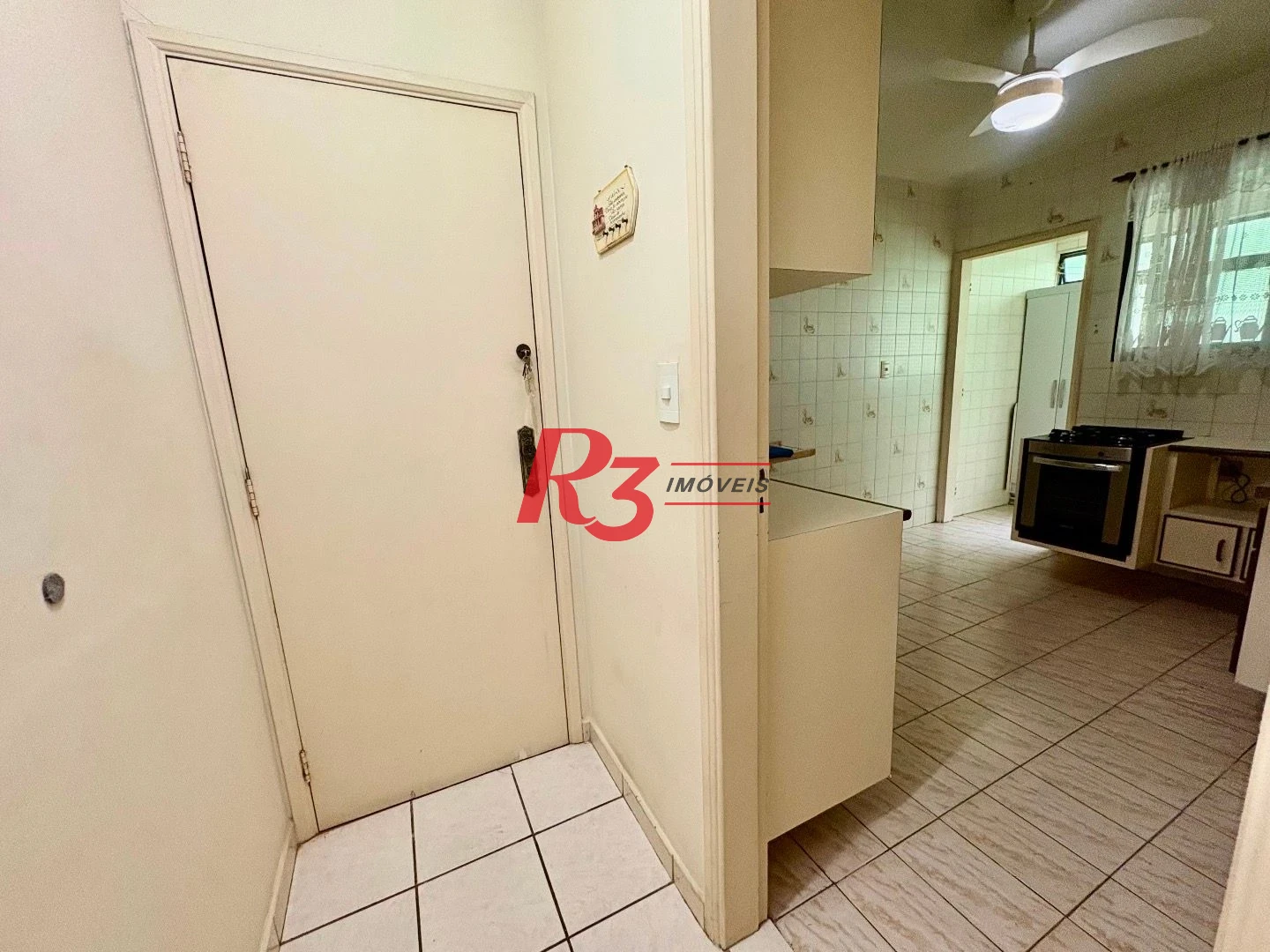 Apartamento com 2 dormitórios para alugar, 80 m² por R$ 3.500,00/mês - Campo Grande - Santos/SP