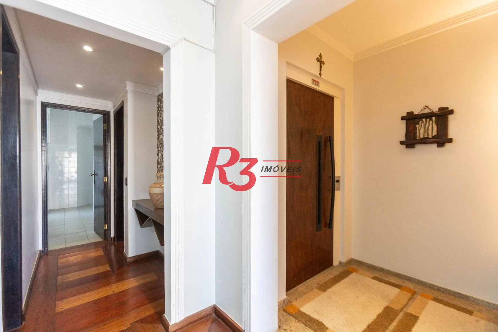 Apartamento com 3 dormitórios para alugar, 188 m² por R$ 8.700,00/mês - Gonzaga - Santos/SP