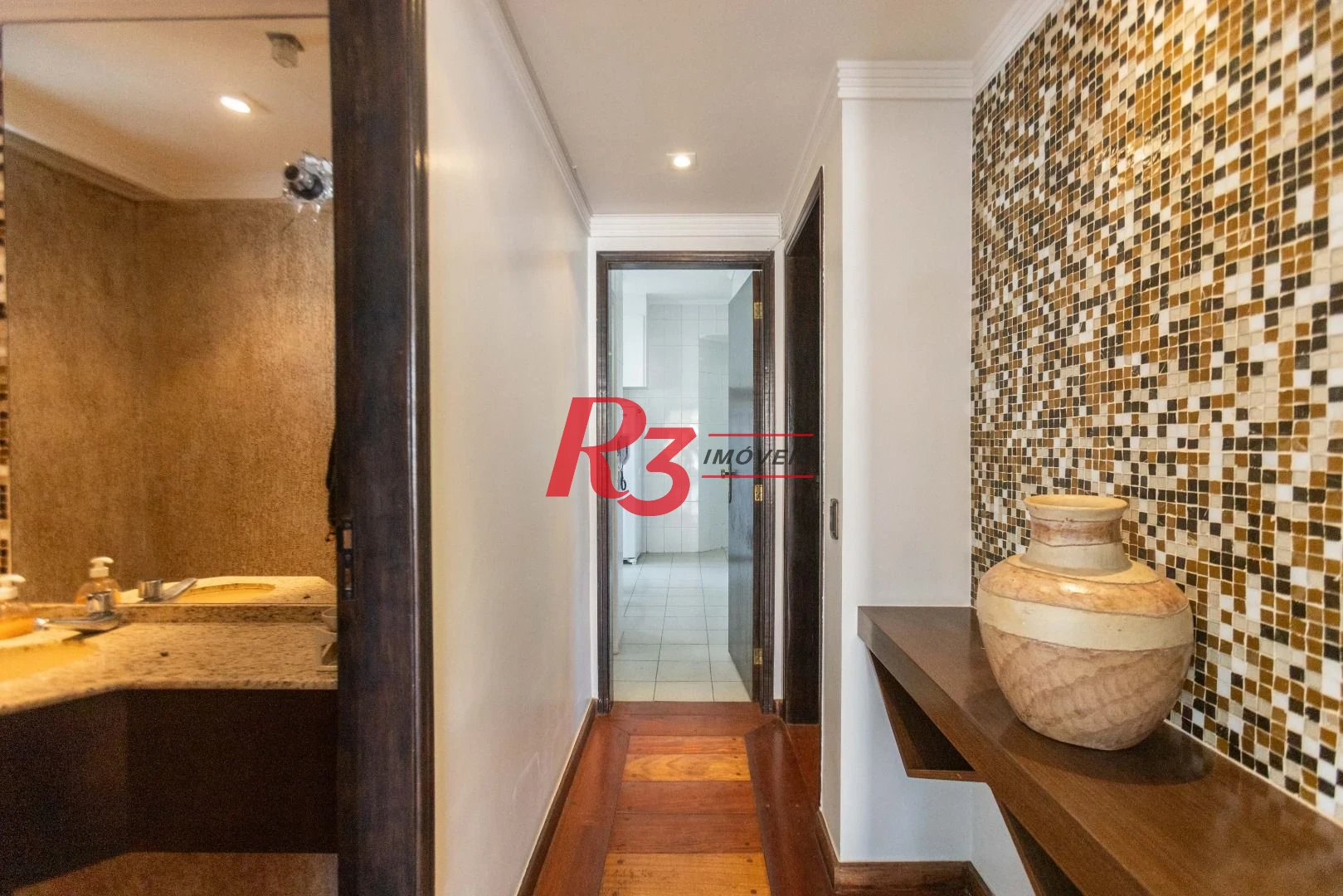 Apartamento com 3 dormitórios para alugar, 188 m² por R$ 8.700,00/mês - Gonzaga - Santos/SP