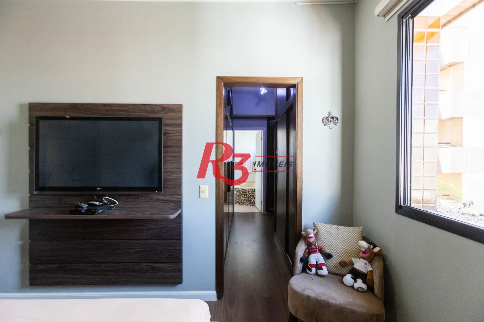 Apartamento com 3 dormitórios para alugar, 188 m² por R$ 8.700,00/mês - Gonzaga - Santos/SP