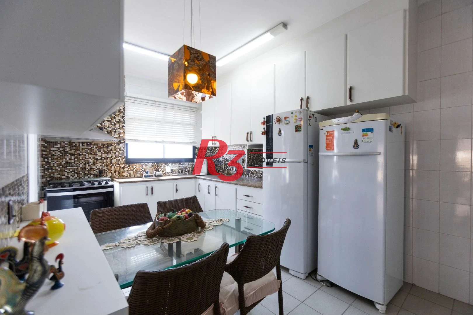 Apartamento com 3 dormitórios para alugar, 188 m² por R$ 8.700,00/mês - Gonzaga - Santos/SP
