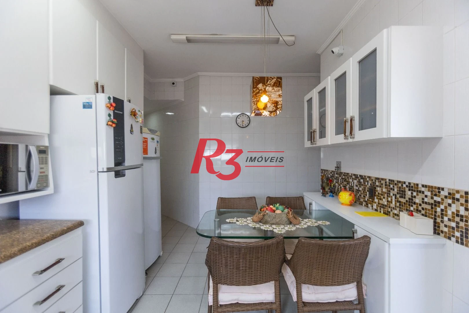 Apartamento com 3 dormitórios para alugar, 188 m² por R$ 8.700,00/mês - Gonzaga - Santos/SP