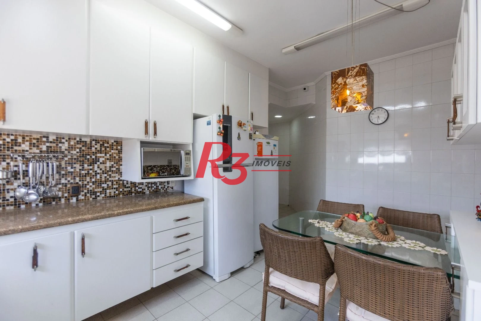 Apartamento com 3 dormitórios para alugar, 188 m² por R$ 8.700,00/mês - Gonzaga - Santos/SP
