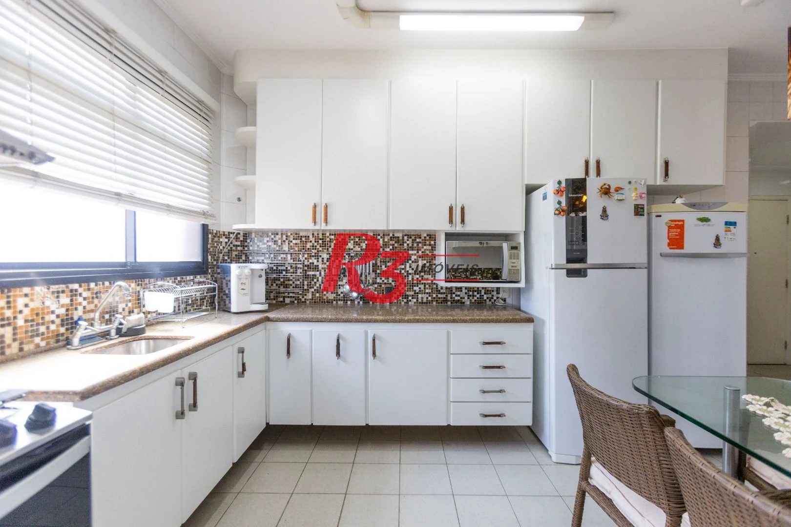 Apartamento com 3 dormitórios para alugar, 188 m² por R$ 8.700,00/mês - Gonzaga - Santos/SP