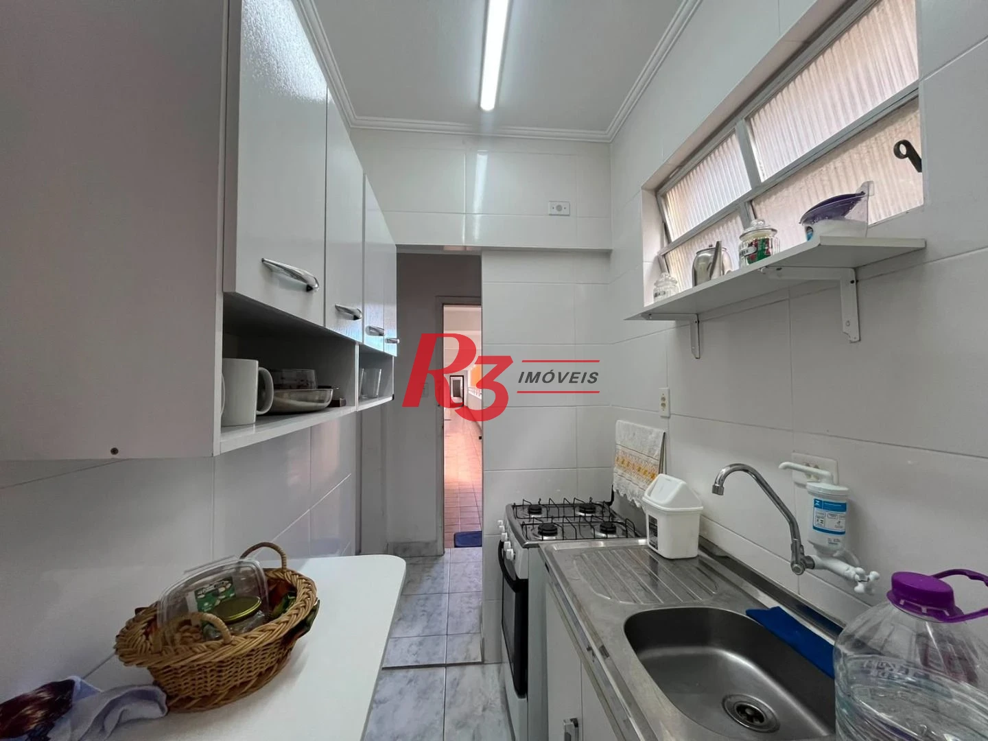 Apartamento com 1 dormitório à venda, 52 m² por R$ 415.000,00 - Boqueirão - Santos/SP