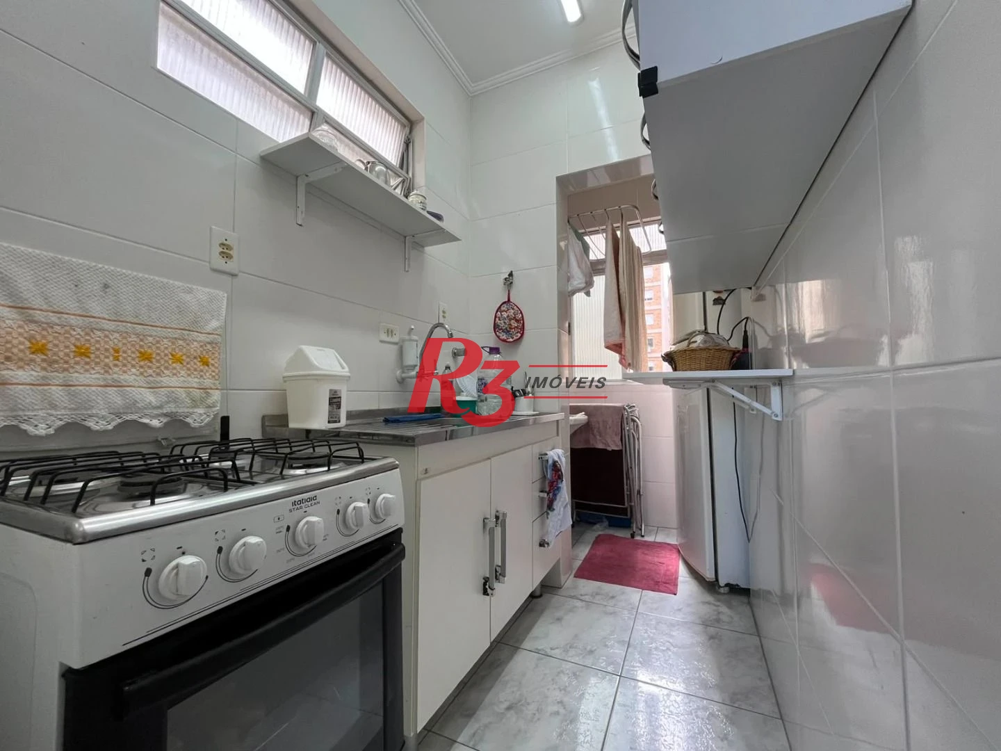 Apartamento com 1 dormitório à venda, 52 m² por R$ 415.000,00 - Boqueirão - Santos/SP