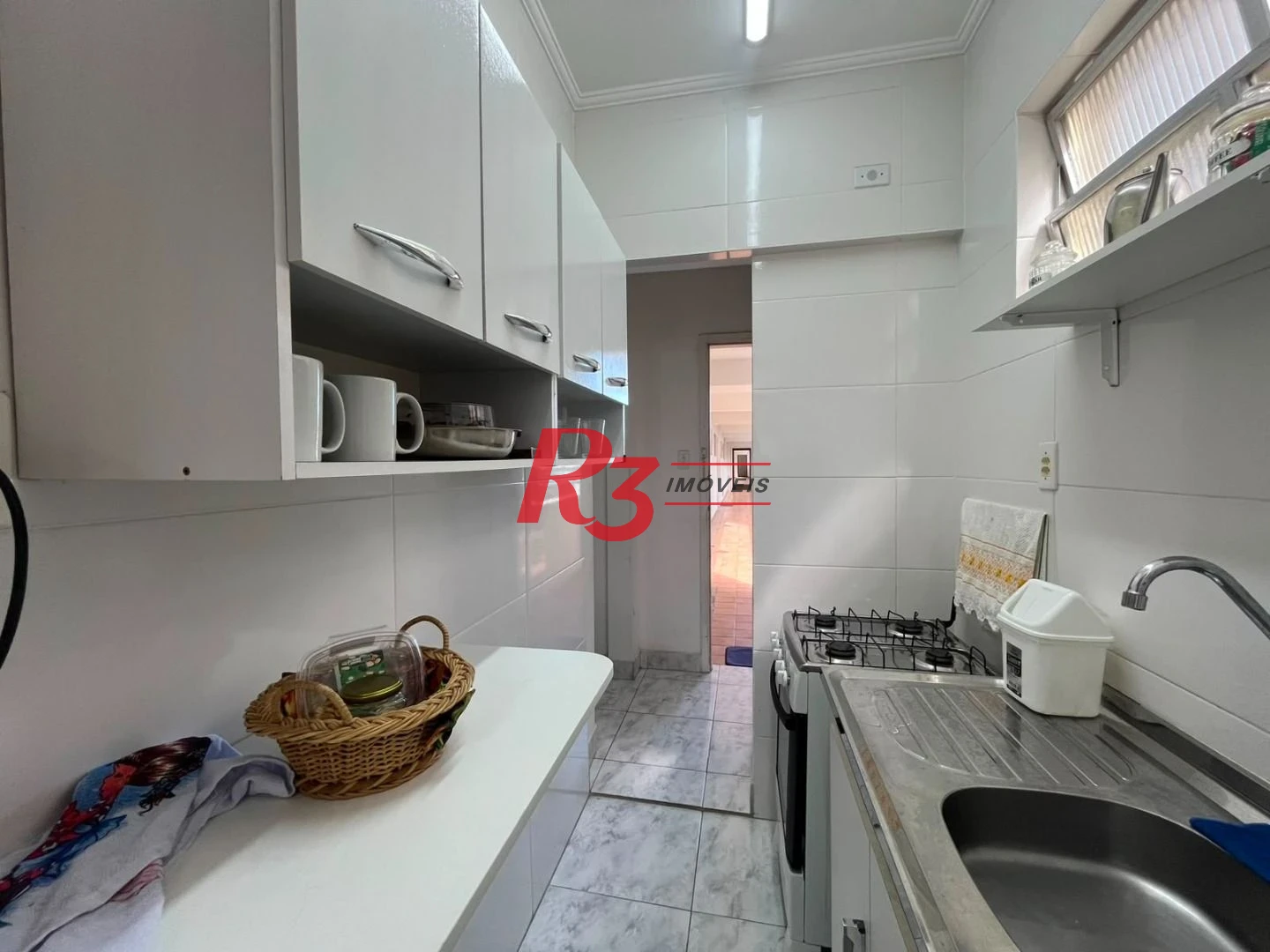 Apartamento com 1 dormitório à venda, 52 m² por R$ 415.000,00 - Boqueirão - Santos/SP