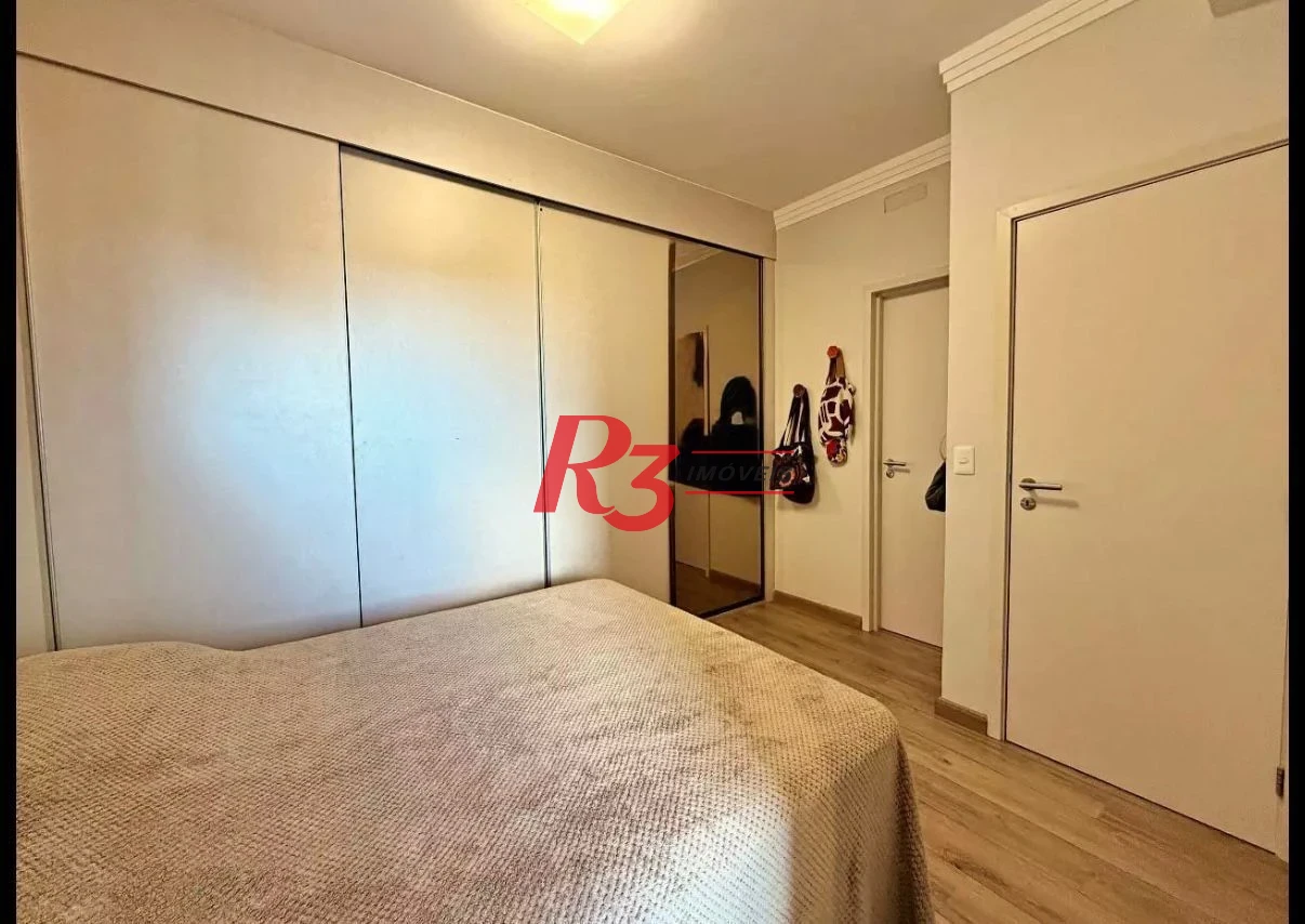 Apartamento com 2 dormitórios à venda, 65 m² por R$ 640.000,00 - Estuário - Santos/SP