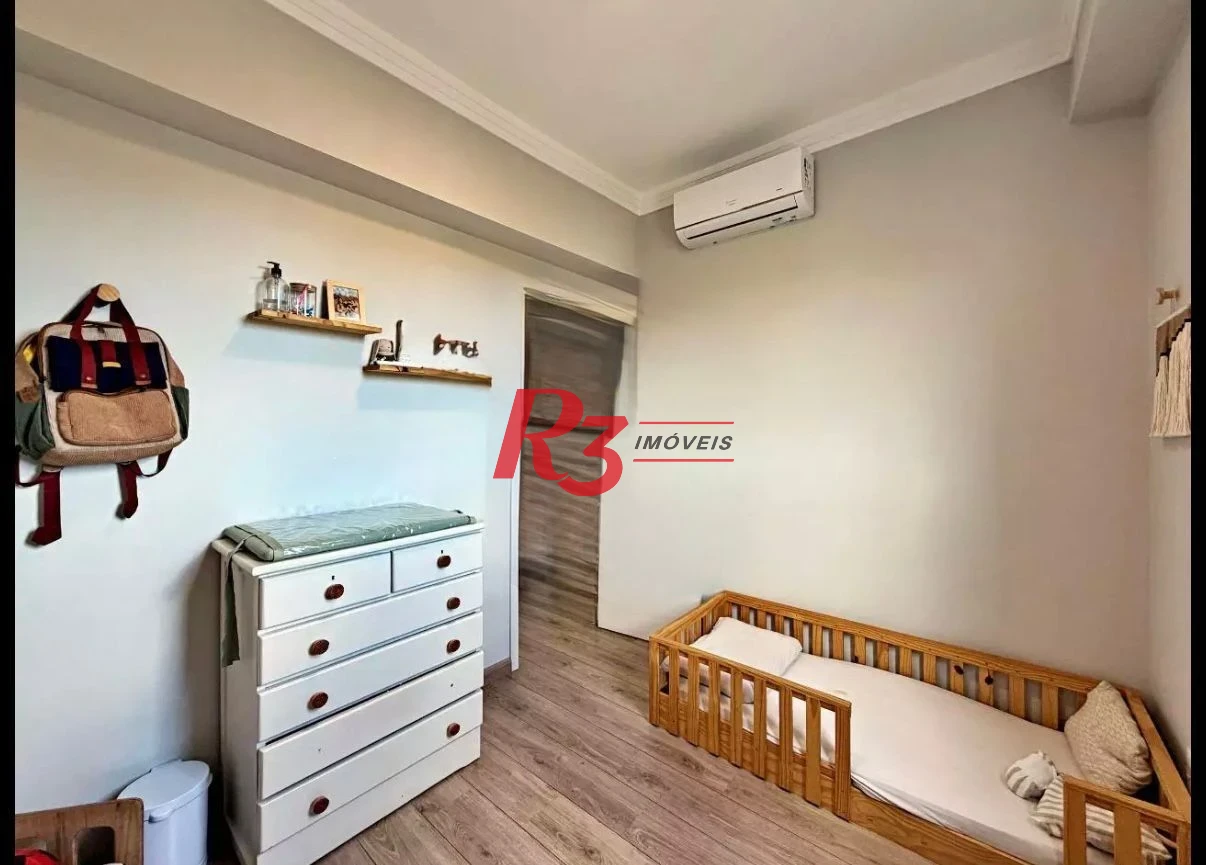 Apartamento com 2 dormitórios à venda, 65 m² por R$ 640.000,00 - Estuário - Santos/SP