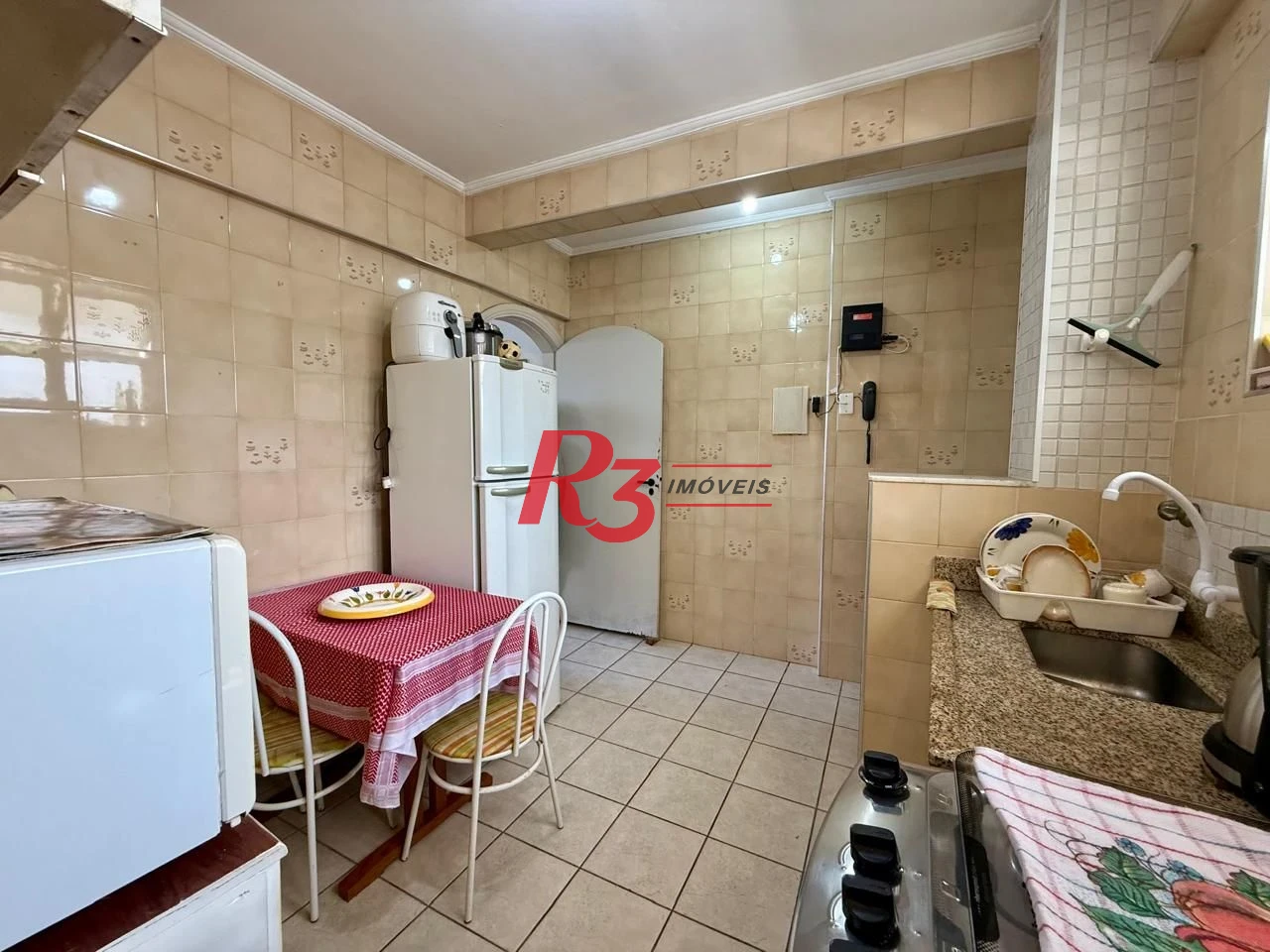 Apartamento com 1 dormitório à venda, 64 m² por R$ 350.000,00 - Pompéia - Santos/SP
