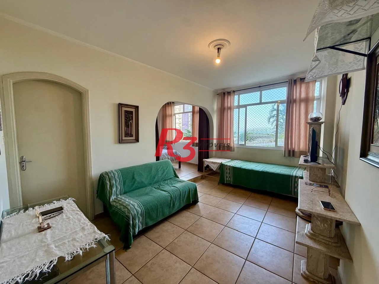 Apartamento com 1 dormitório à venda, 64 m² por R$ 350.000,00 - Pompéia - Santos/SP