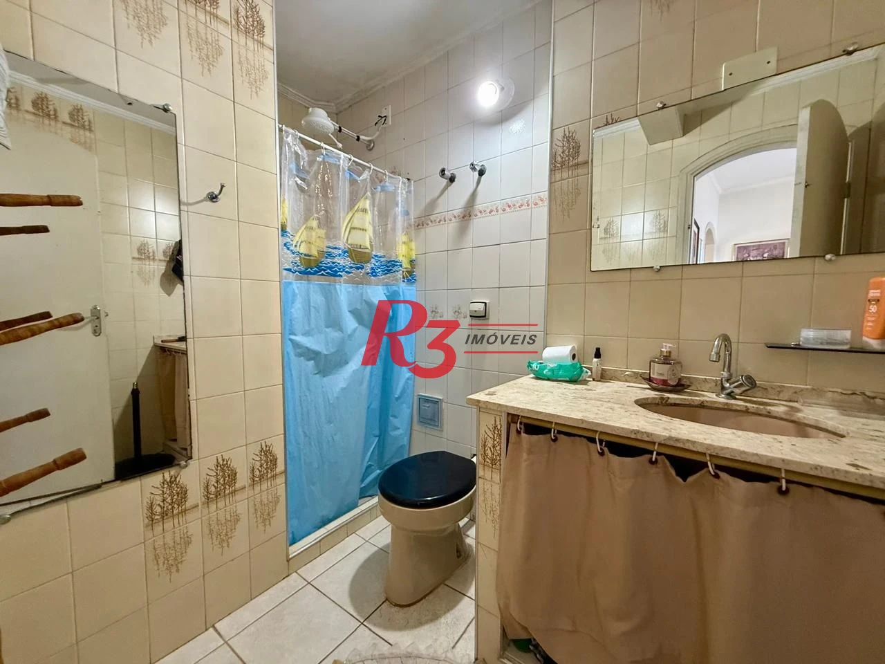 Apartamento com 1 dormitório à venda, 64 m² por R$ 350.000,00 - Pompéia - Santos/SP