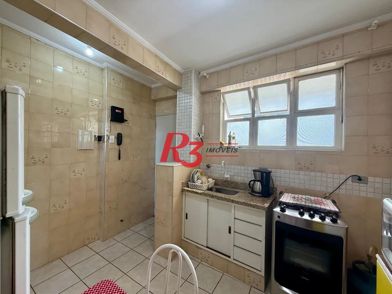 Apartamento com 1 dormitório à venda, 64 m² por R$ 350.000,00 - Pompéia - Santos/SP
