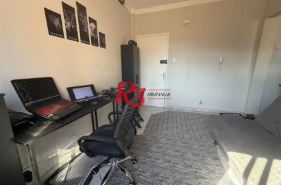 Apartamento com 1 dormitório à venda, 55 m² por R$ 410.000,00 - José Menino - Santos/SP