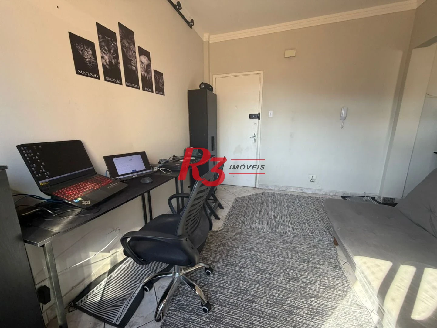 Apartamento com 1 dormitório à venda, 55 m² por R$ 410.000,00 - José Menino - Santos/SP