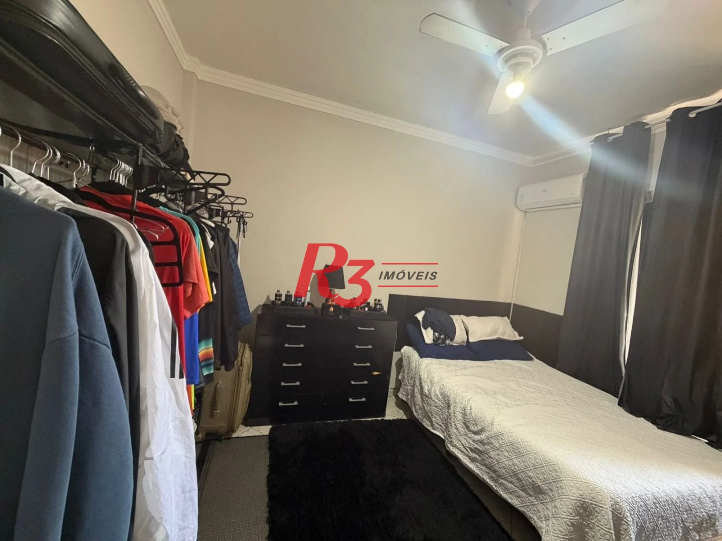 Apartamento com 1 dormitório à venda, 55 m² por R$ 410.000,00 - José Menino - Santos/SP