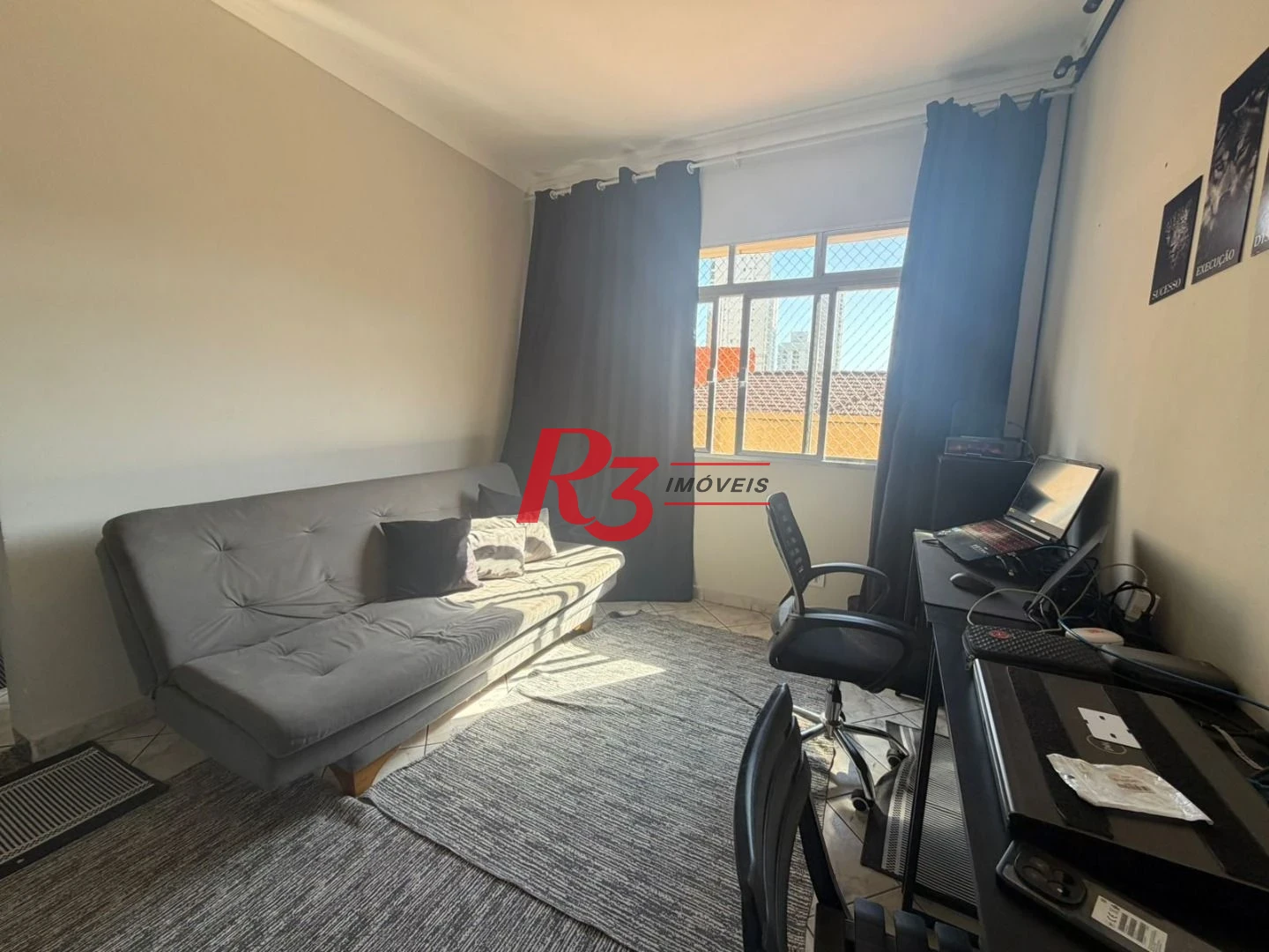 Apartamento com 1 dormitório à venda, 55 m² por R$ 410.000,00 - José Menino - Santos/SP
