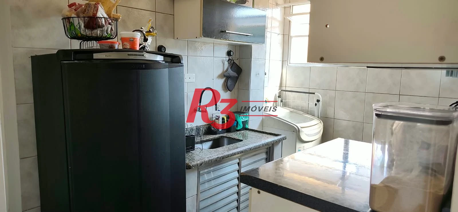 Apartamento com 1 dormitório à venda, 55 m² por R$ 410.000,00 - José Menino - Santos/SP