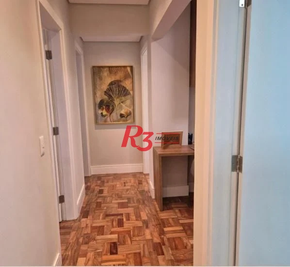 Apartamento com 3 dormitórios à venda, 134 m² por R$ 1.695.000,00 - Boqueirão - Santos/SP
