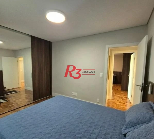 Apartamento com 3 dormitórios à venda, 134 m² por R$ 1.695.000,00 - Boqueirão - Santos/SP
