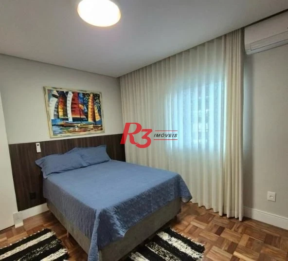 Apartamento com 3 dormitórios à venda, 134 m² por R$ 1.695.000,00 - Boqueirão - Santos/SP