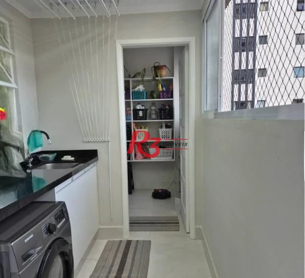 Apartamento com 3 dormitórios à venda, 134 m² por R$ 1.695.000,00 - Boqueirão - Santos/SP