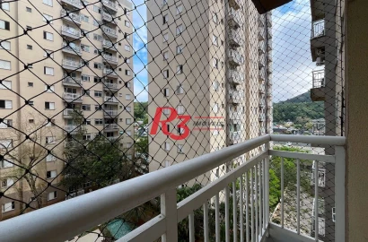 Apartamento com 2 dormitórios à venda, 58 m² por R$ 330.000,00 - Morro Nova Cintra - Santos/SP