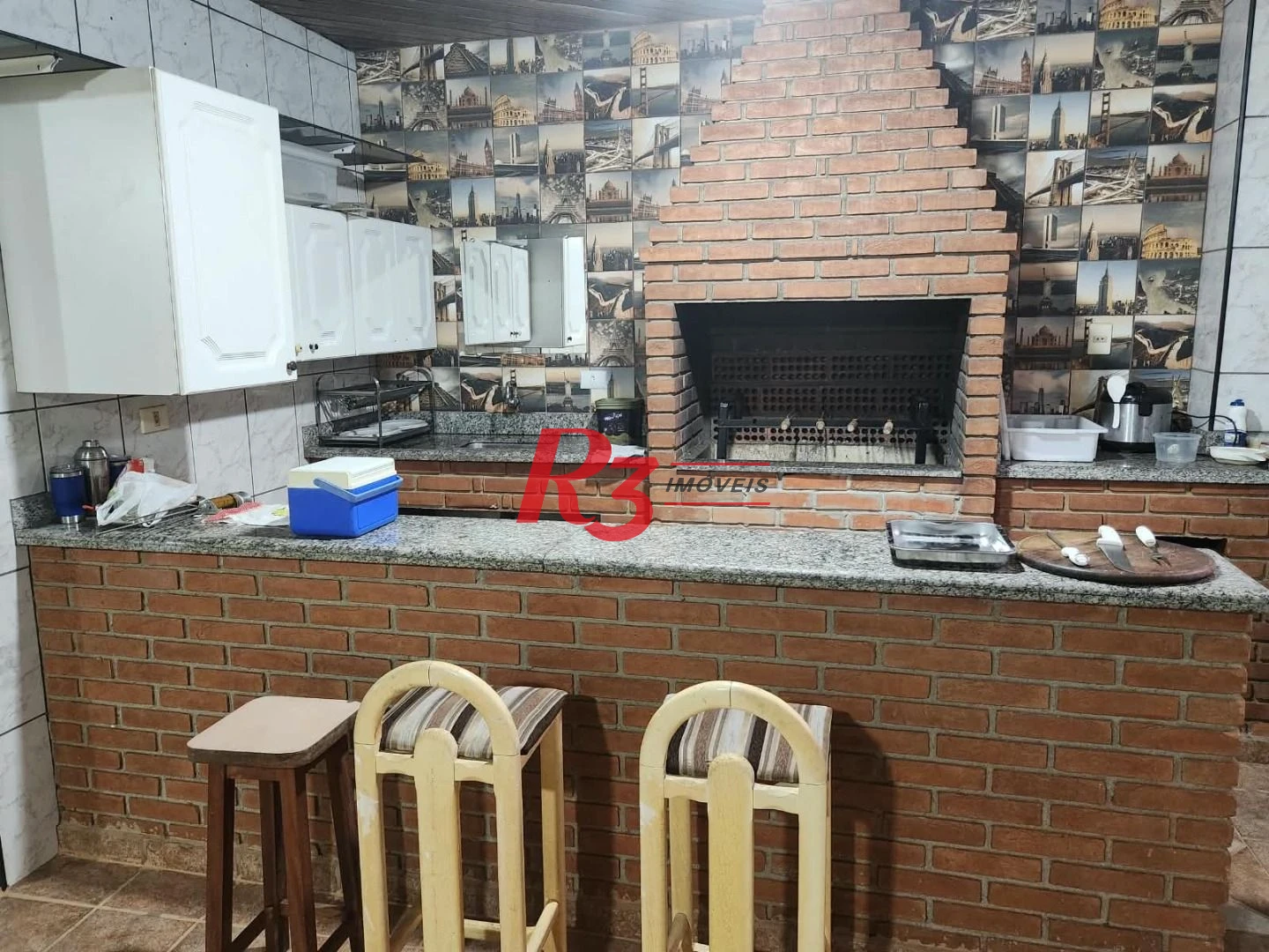 Casa triplex com 4 dormitórios à venda, 320 m² por R$ 880.000 - Bom Retiro - Santos/SP
