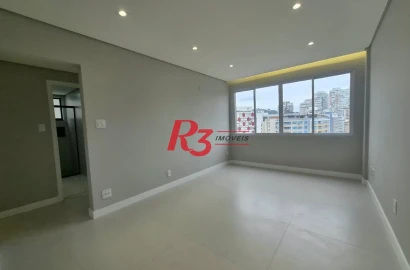 Apartamento com 2 dormitórios à venda, 69 m² por R$ 800.000,00 - Gonzaga - Santos/SP