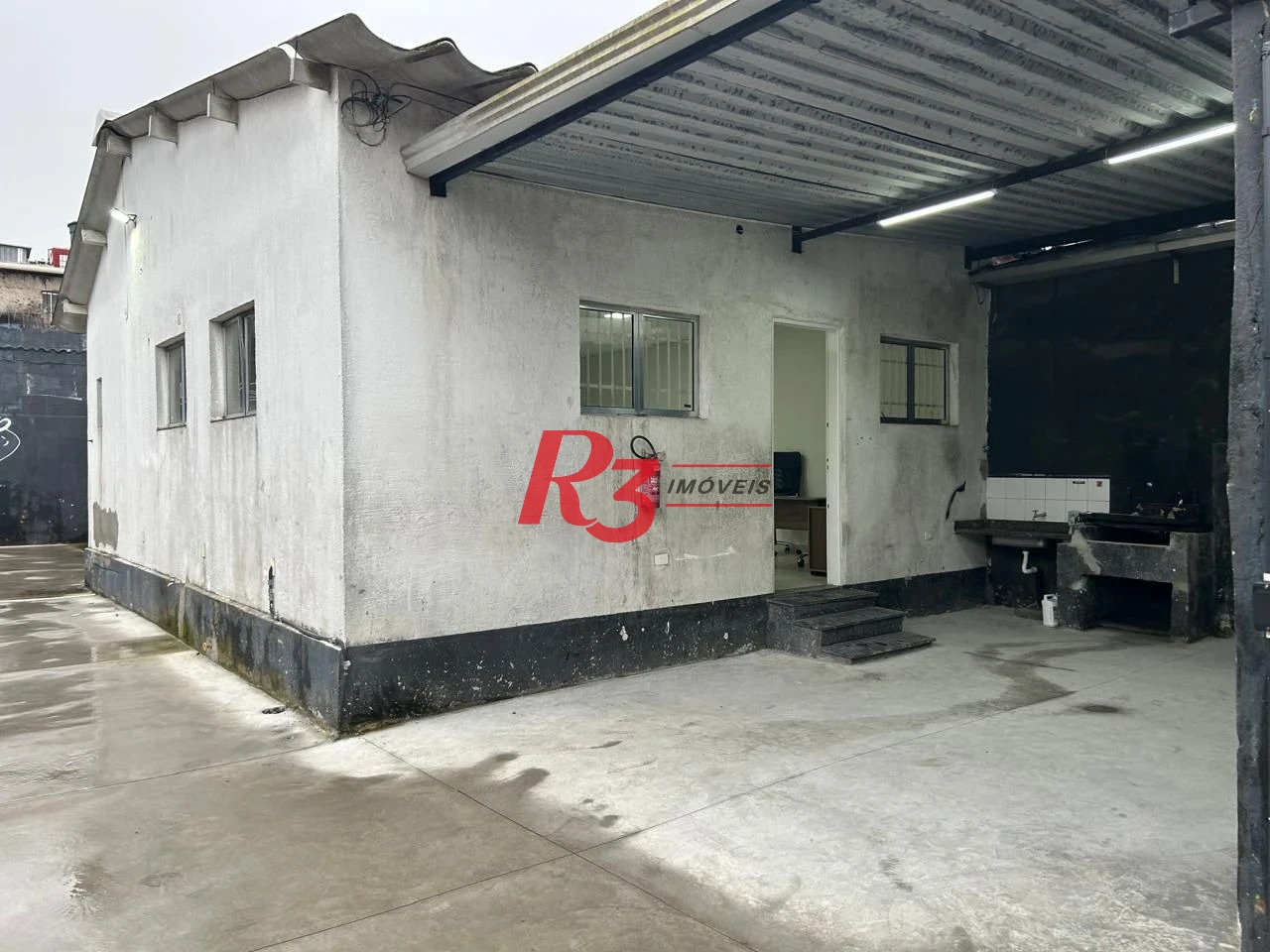 Galpão para alugar, 280 m² por R$ 9.359,00/mês - Vila Matias - Santos/SP