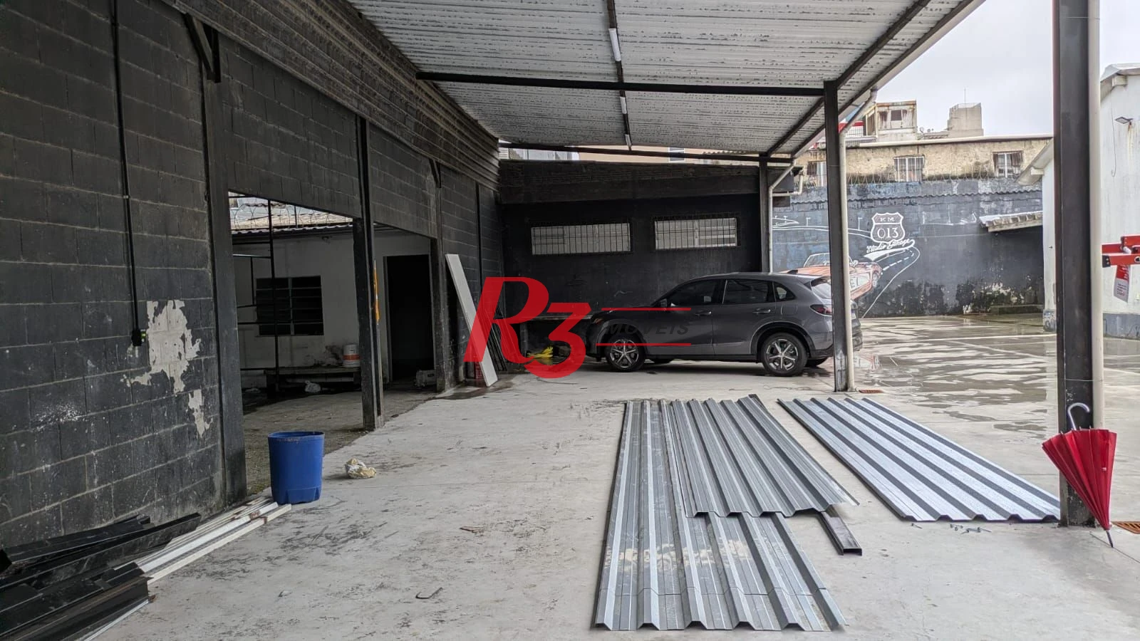 Galpão para alugar, 280 m² por R$ 9.359,00/mês - Vila Matias - Santos/SP