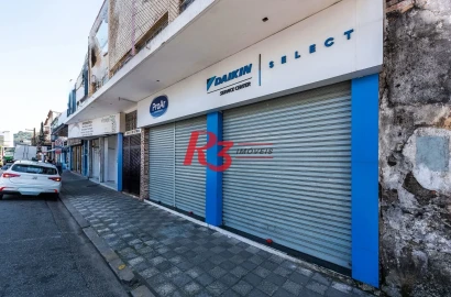 Loja para alugar, 120 m² por R$ 7.179,00/mês - Vila Matias - Santos/SP