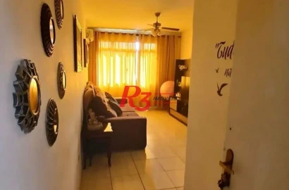 Apartamento à venda, 104 m² por R$ 500.000,00 - Encruzilhada - Santos/SP