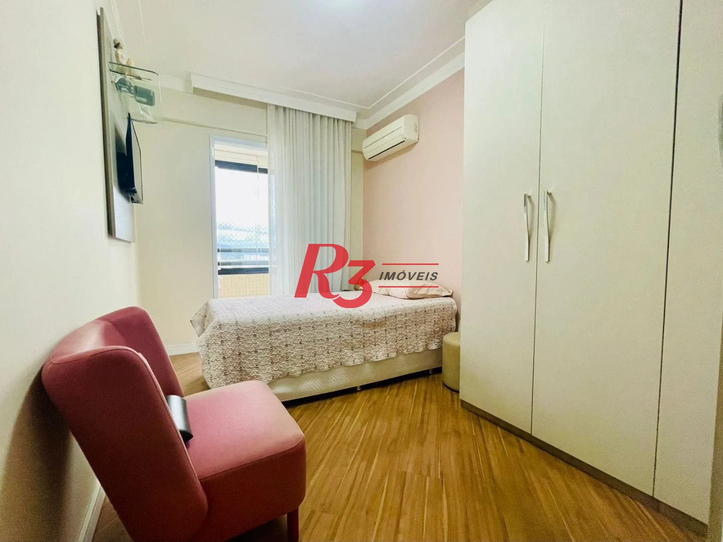 Apartamento com 2 dormitórios à venda, 84 m² por R$ 1.050.000,00 - Embaré - Santos/SP