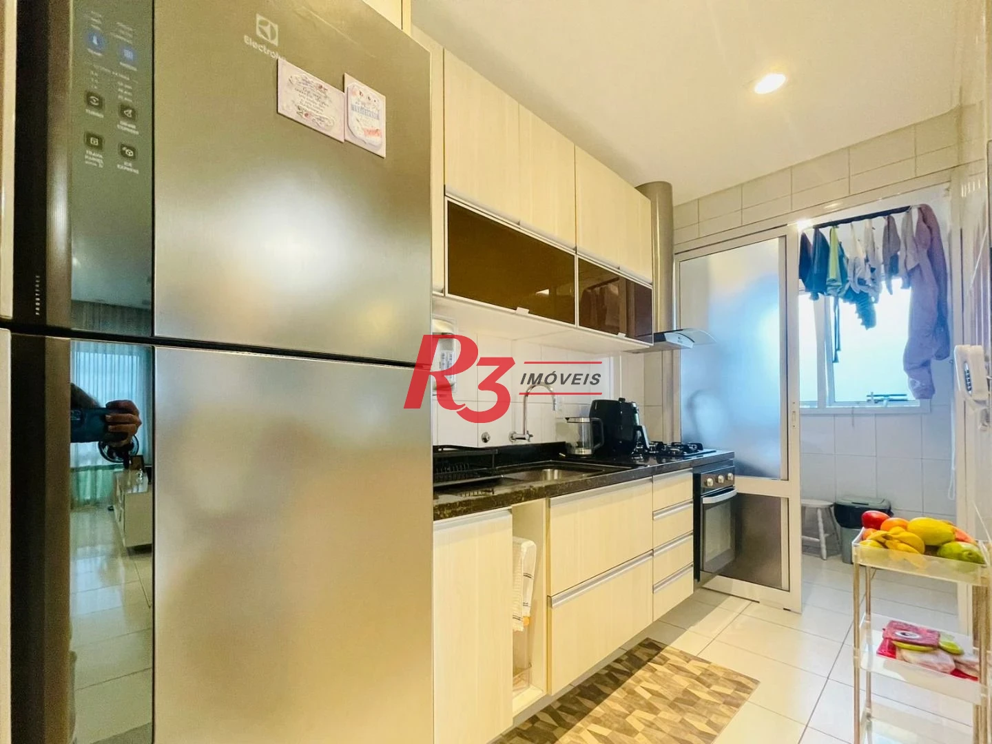 Apartamento com 2 dormitórios à venda, 84 m² por R$ 1.050.000,00 - Embaré - Santos/SP