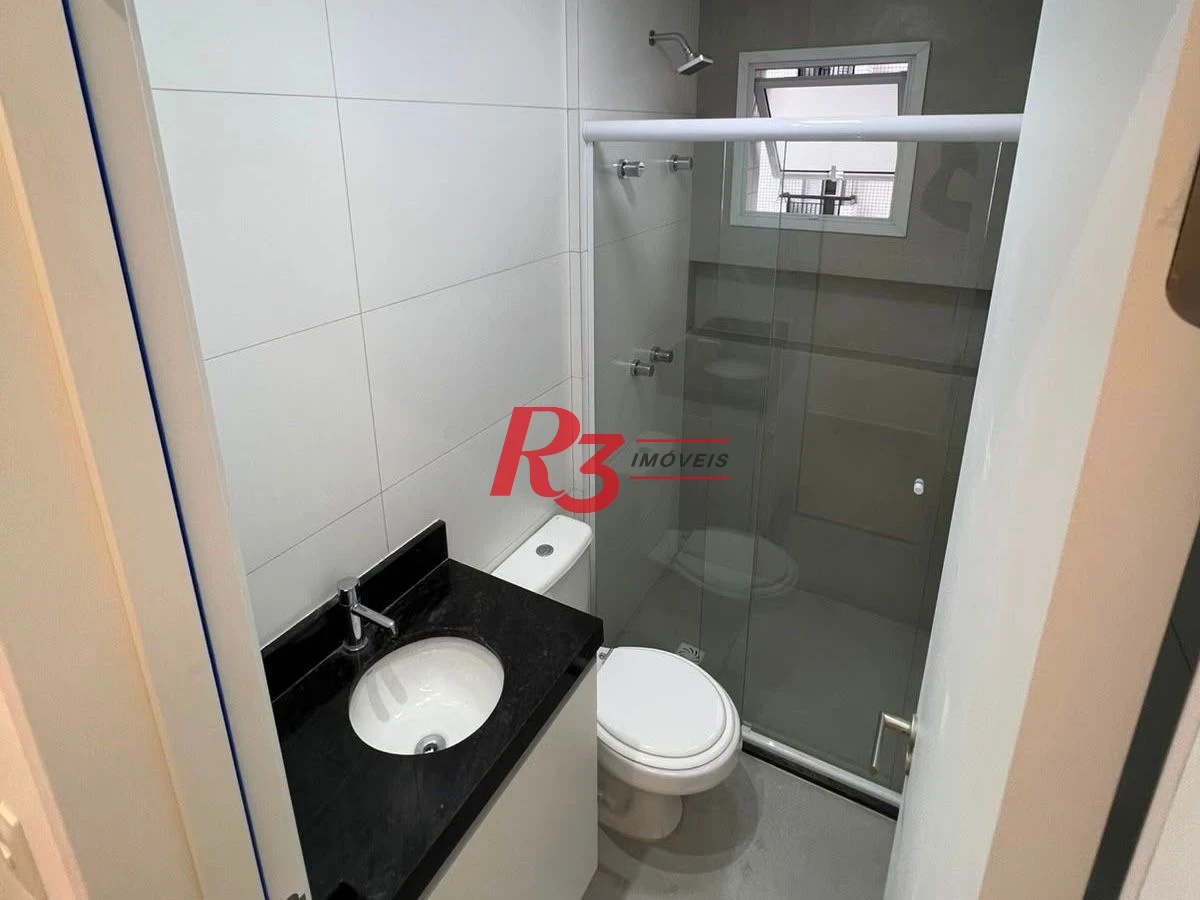 Apartamento para alugar, 67 m² por R$ 4.600,02/mês - Macuco - Santos/SP