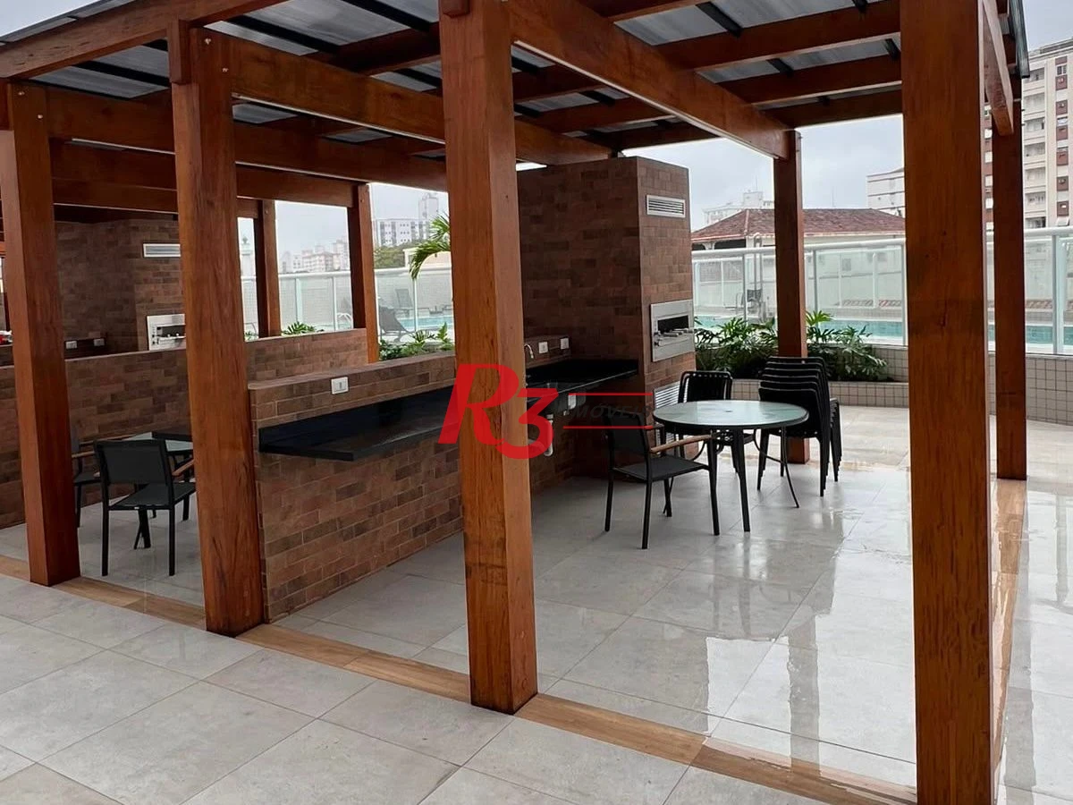 Apartamento para alugar, 67 m² por R$ 4.600,02/mês - Macuco - Santos/SP