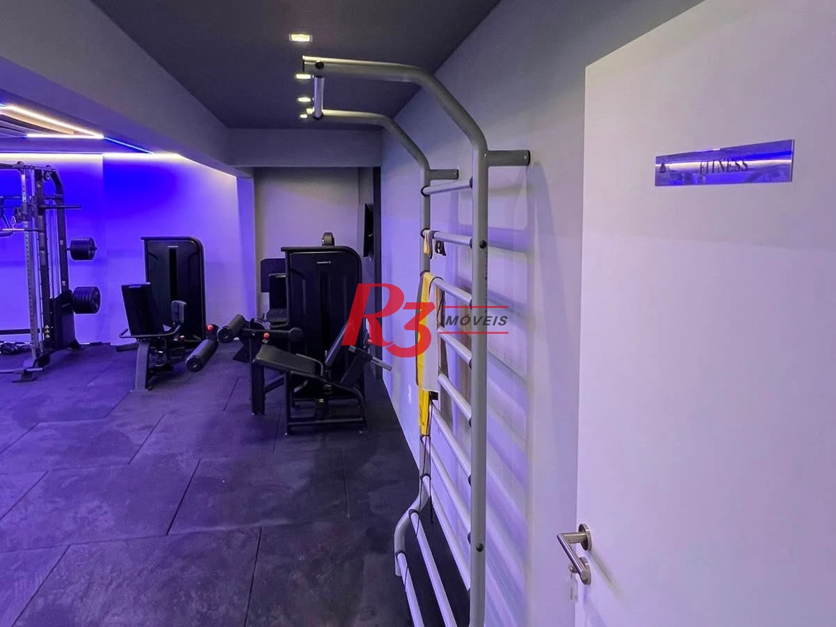 Apartamento para alugar, 67 m² por R$ 4.600,02/mês - Macuco - Santos/SP