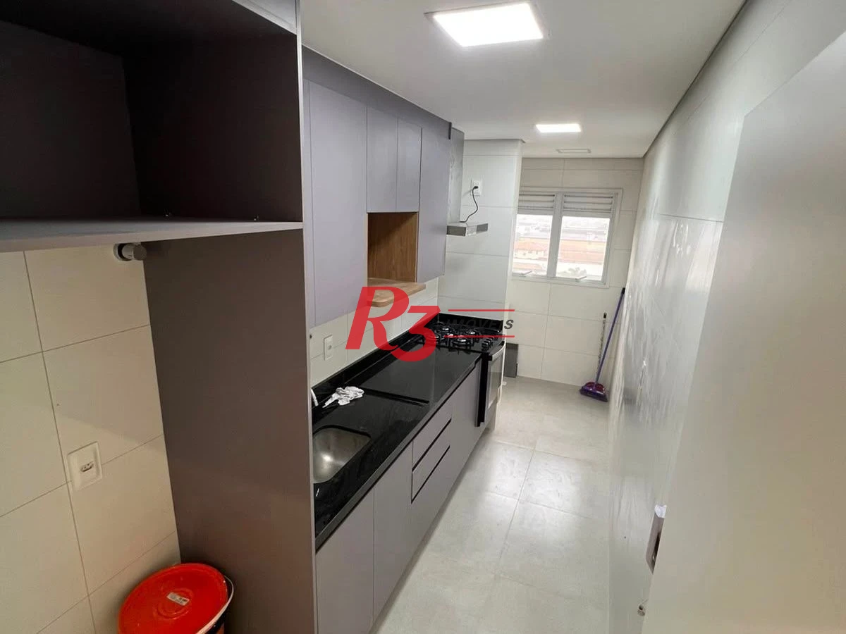 Apartamento para alugar, 67 m² por R$ 4.600,02/mês - Macuco - Santos/SP