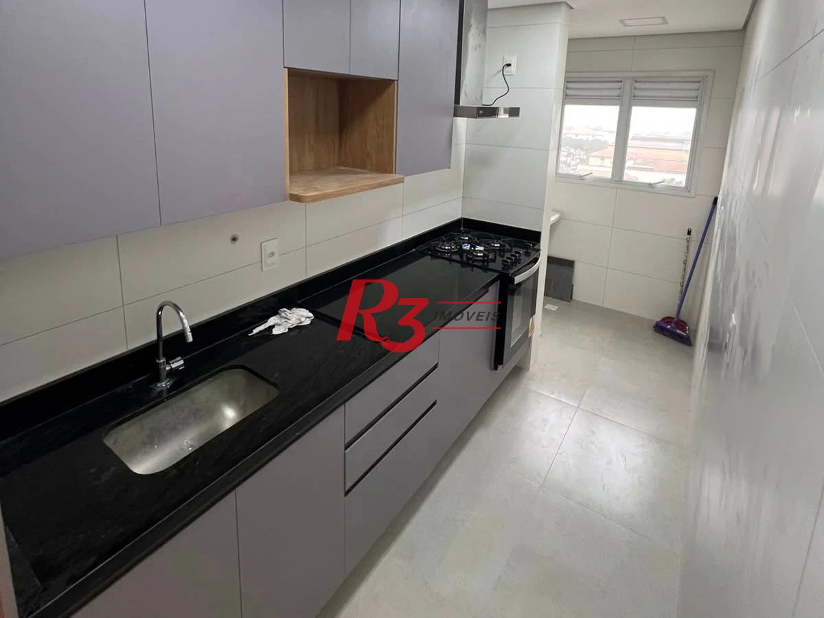 Apartamento para alugar, 67 m² por R$ 4.600,02/mês - Macuco - Santos/SP
