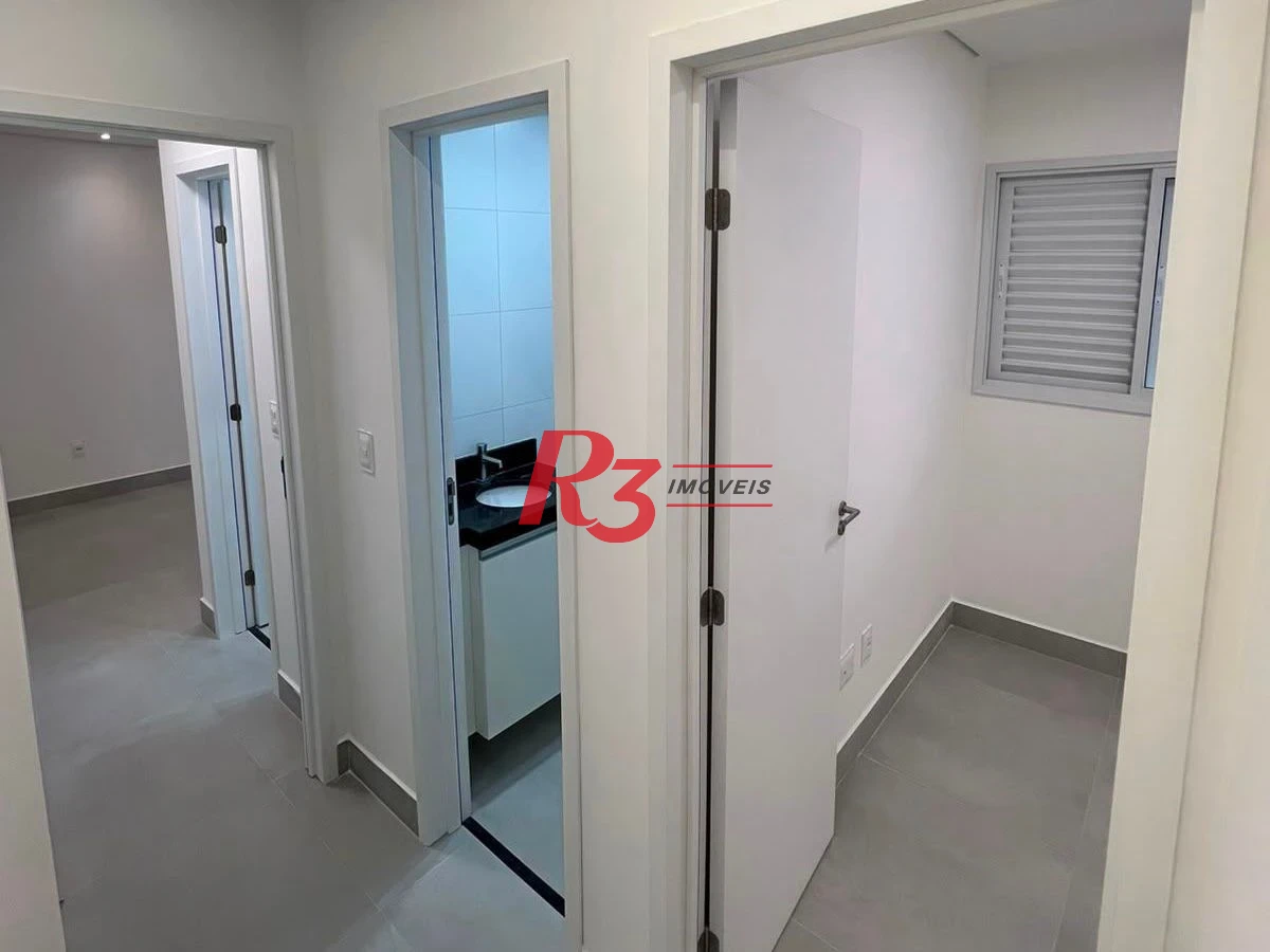 Apartamento para alugar, 67 m² por R$ 4.600,02/mês - Macuco - Santos/SP
