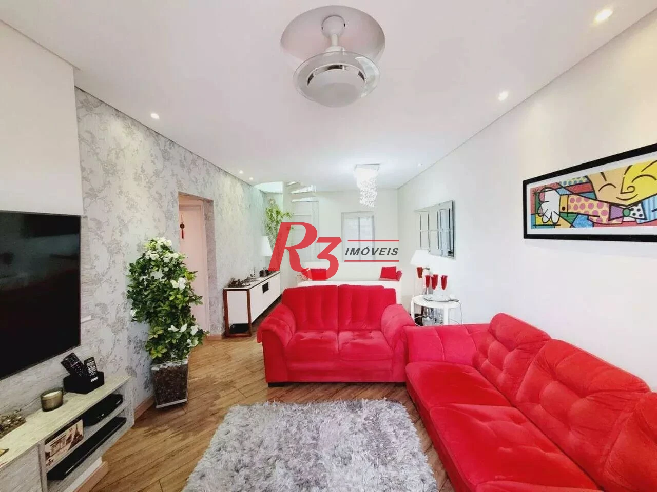Cobertura com 2 dormitórios à venda, 280 m² por R$ 1.065.000,00 - Vila Belmiro - Santos/SP