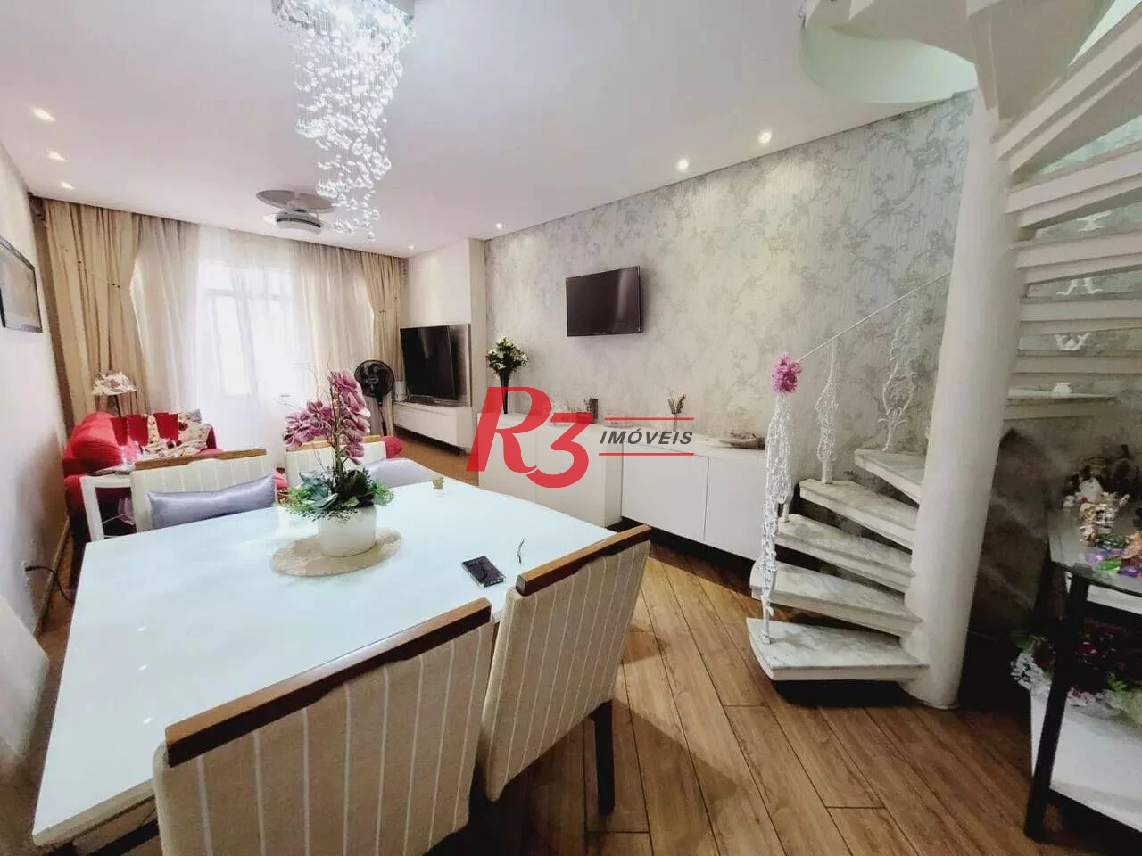 Cobertura com 2 dormitórios à venda, 280 m² por R$ 1.065.000,00 - Vila Belmiro - Santos/SP