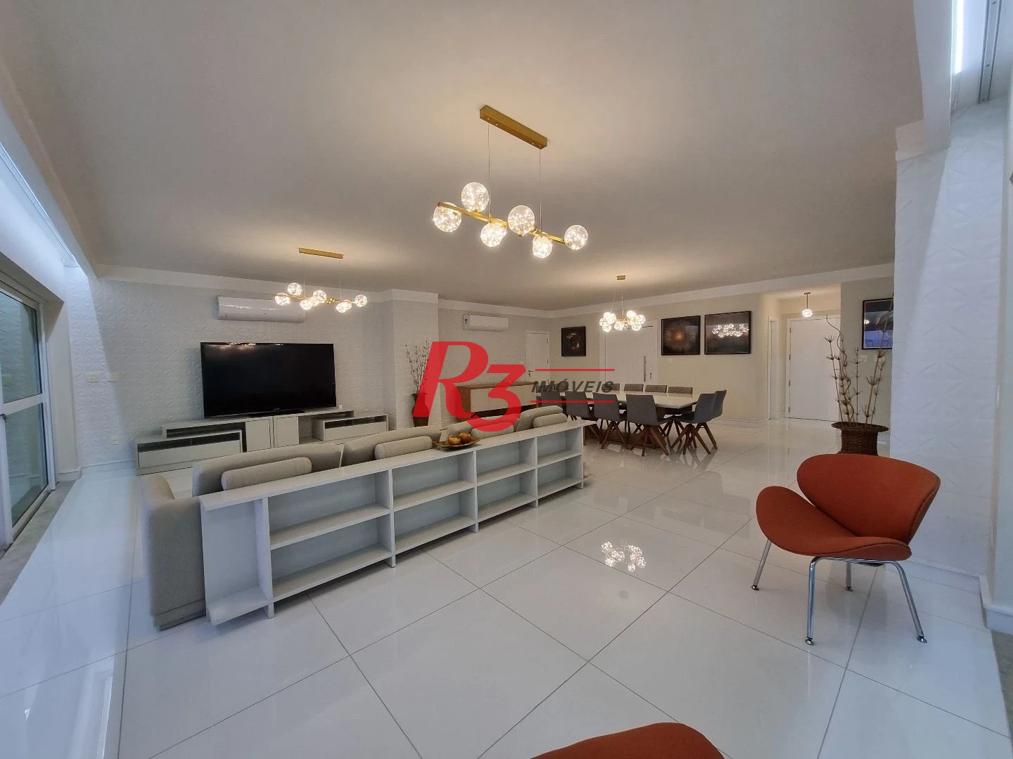 Apartamento com 4 dormitórios à venda, 360 m² por R$ 5.900.900,00 - Gonzaga - Santos/SP