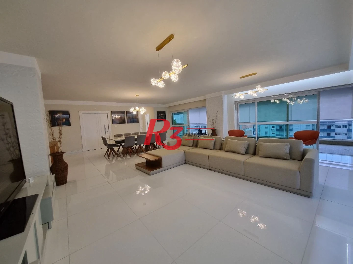 Apartamento com 4 dormitórios à venda, 360 m² por R$ 5.900.900,00 - Gonzaga - Santos/SP