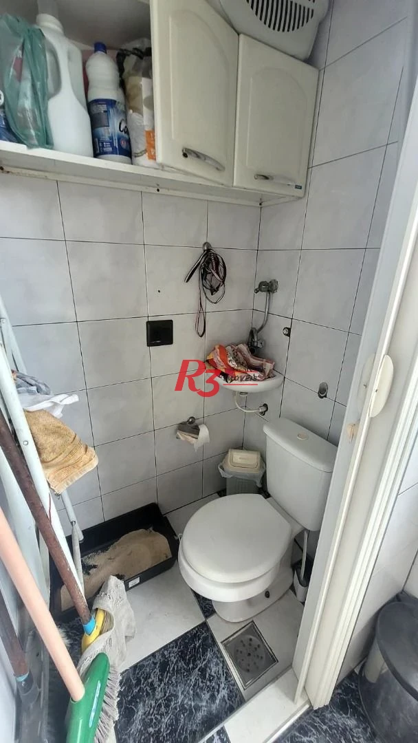 Apartamento com 2 dormitórios à venda, 81 m² por R$ 420.000,00 - Encruzilhada - Santos/SP