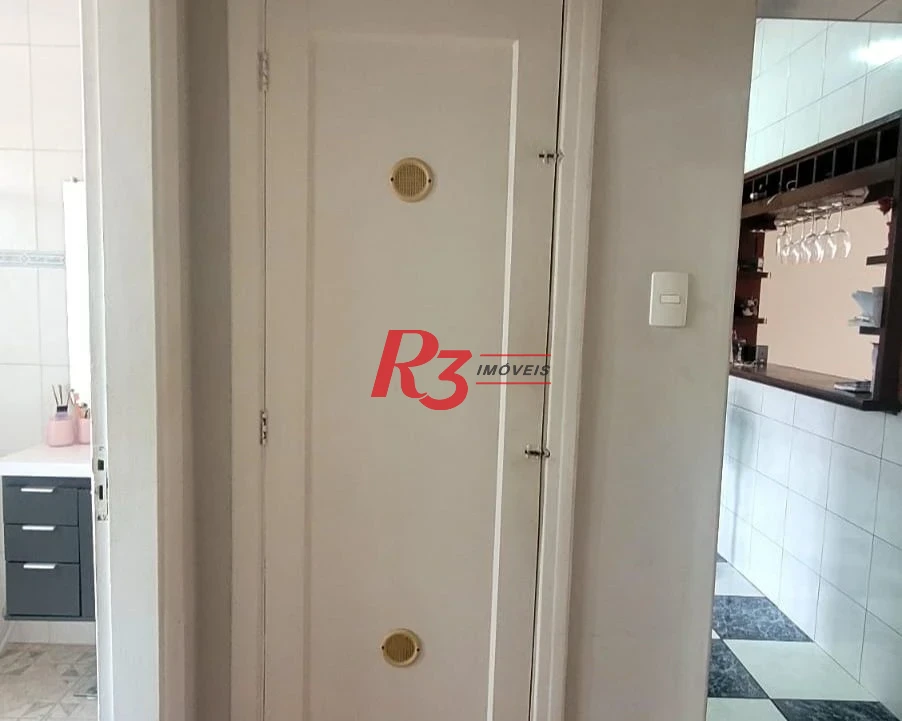Apartamento com 2 dormitórios à venda, 81 m² por R$ 420.000,00 - Encruzilhada - Santos/SP
