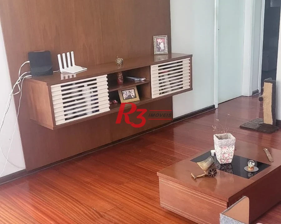 Apartamento com 2 dormitórios à venda, 81 m² por R$ 420.000,00 - Encruzilhada - Santos/SP