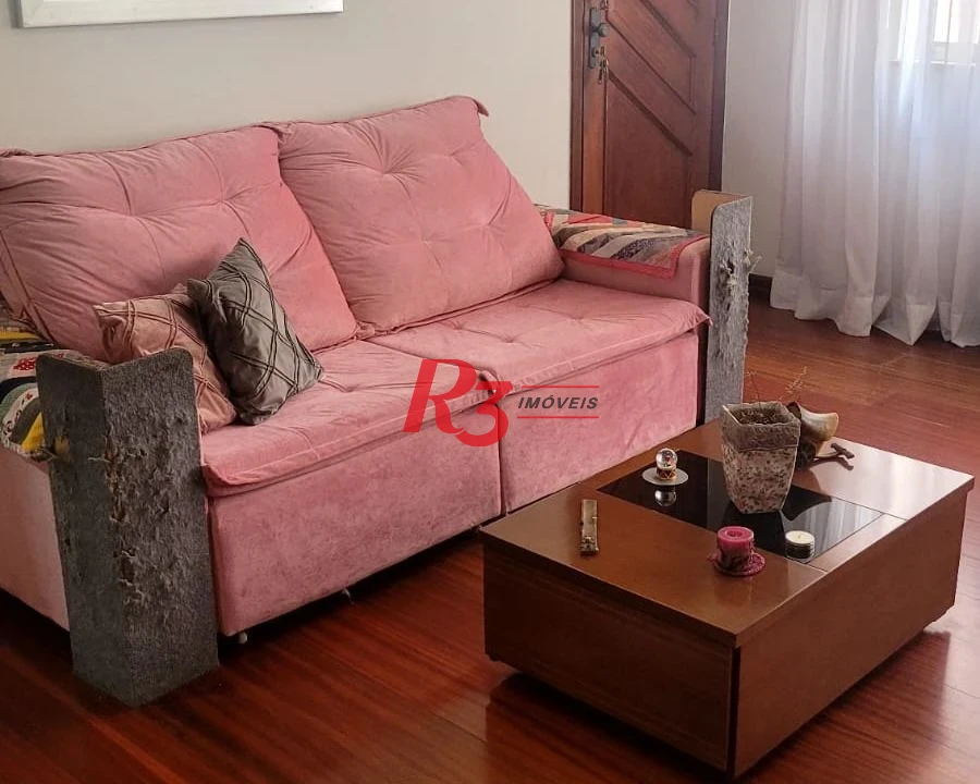 Apartamento com 2 dormitórios à venda, 81 m² por R$ 420.000,00 - Encruzilhada - Santos/SP