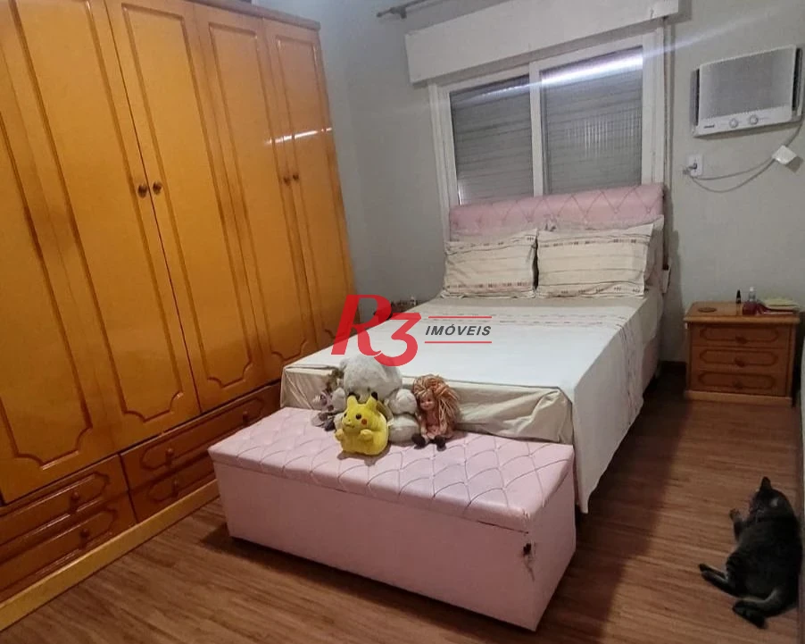 Apartamento com 2 dormitórios à venda, 81 m² por R$ 420.000,00 - Encruzilhada - Santos/SP